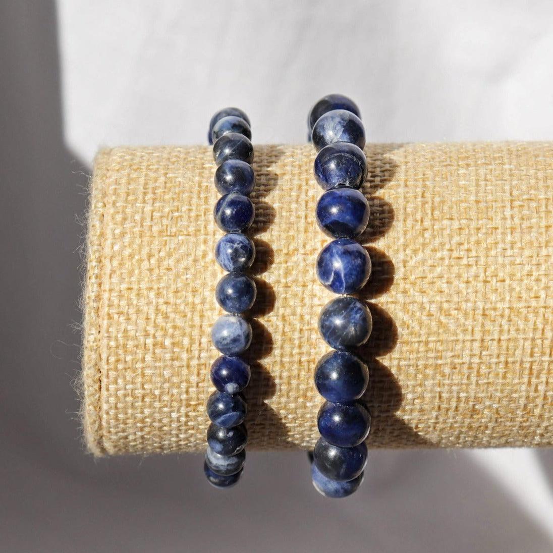 Sodalite Bracelet ✦ Hypersensitivity, Intuition and Serenity