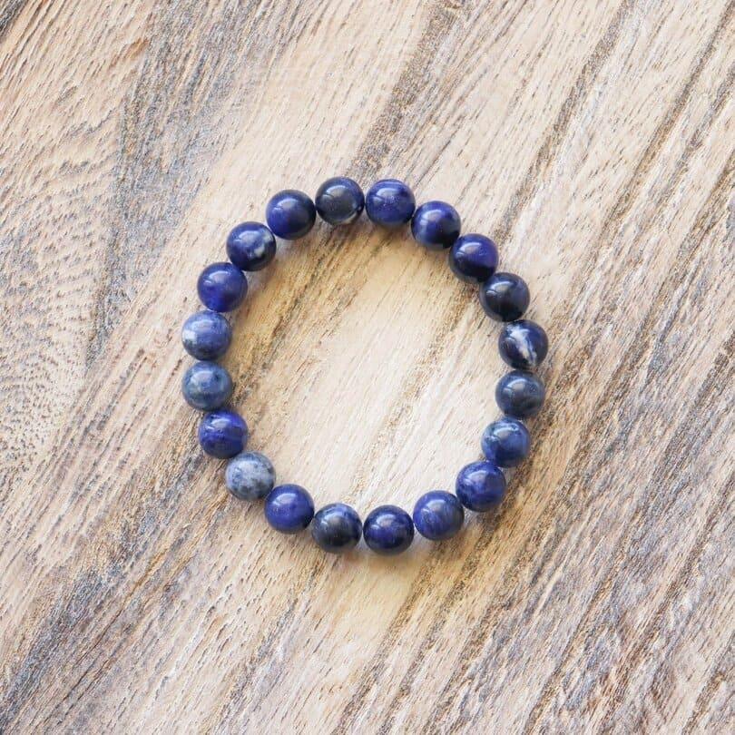 Sodalite Bracelet ✦ Hypersensitivity, Intuition and Serenity